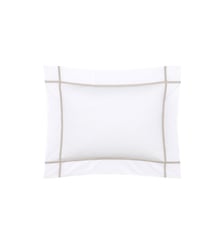 Taie d'oreiller en percale de coton Yves Delorme