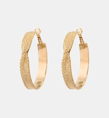 Boucles d'oreilles créoles bohèmes   - Nolita Satellite