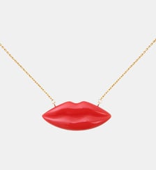 Collier doré grand modèle - kiss me Caroline Najman