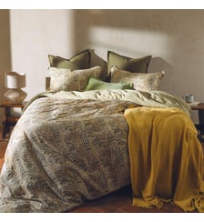 Drap plat en satin de coton lavé Desforges