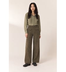 Pantalon large Pamm velours côtelé Leon & Harper