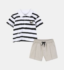 Ensemble polo et short Karl Lagerfeld Kids