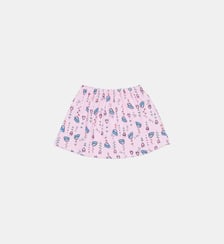 Jupe à motif avec logo Marni