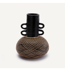 Vase en terre cuite H31,5 cm AM.PM