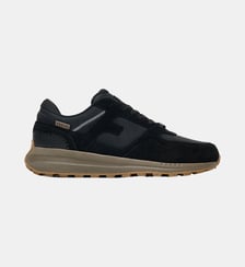 Baskets running en cuir Faguo
