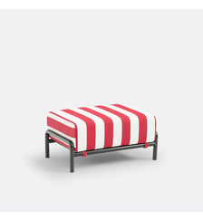 Tabouret/repose-pieds métal acier La Redoute Interieurs