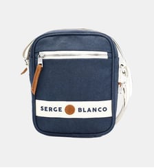 Petite sacoche à soufflets Serge Blanco