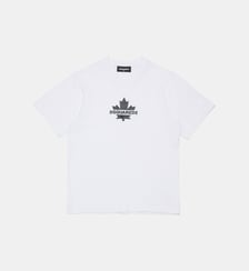 T-shirt avec Maple Leaf Dsquared2