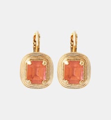 Boucles d'oreilles fines dormeuses   - Soleil Satellite