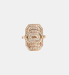 Bague Mini My Way Diamants et Or Rose 18k Statement