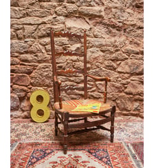 Fauteuil en bois Ernest N°1021- Produit chiné Debongout