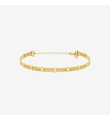 Collier choker doré - posh Caroline Najman