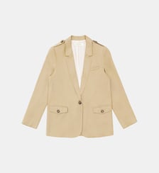 Veste  col tailleur uni VADALI La Petite Etoile