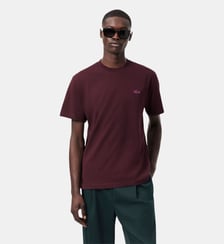 T-shirt jersey crocodile métallisé Lacoste