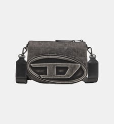 1DR-Sac camera en denim délavé Diesel