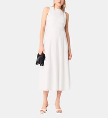 Robe midi dos nu Maje