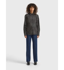 chemise en coton imprimée Agnès b.