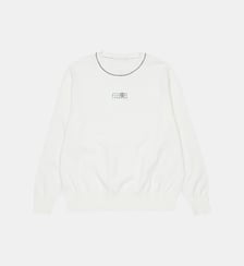 Pull col rond avec logo MM6 Maison Margiela