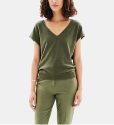 Pull milania - Motif uni - Coupe droite Caroll
