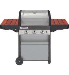 Barbecue gaz 3 SERIES CLASSIC WLX inox 3 brûleurs sur chariot, 61x45 cm Campingaz