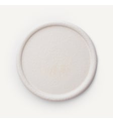 Lot 4 assiettes plates, grès émaillé mat AM.PM