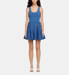 Robe courte en maille perlée Sandro