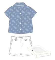 Ensemble short et chemise BOSS Kidswear