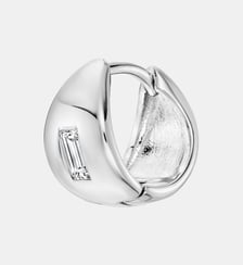 Boucle d'oreille Bacio Blanche Or Nebuleuse Bijoux