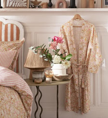 Kimono Bohème XS/S 50% coton - 50% lin Le Jacquard Francais