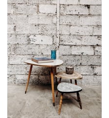Table basse en bois Liv N°263- Produit chiné Debongout