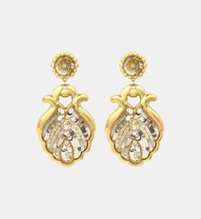 Boucles d'oreilles larges clips   - Angèle Satellite