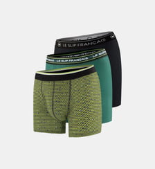 Lot de 3 boxers longs en coton Le Slip Francais