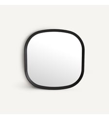 Miroir carré en chêne massif, H60 cm AM.PM
