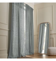 Rideau lin lavé finition ruflette, Private AM.PM