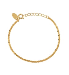 Bracelet doré chaines simples - sparkle Caroline Najman