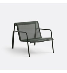 Fauteuil bas de jardin aluminium et textilène Lysa La Redoute Interieurs