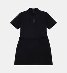 Robe courte avec logo Diesel Kids