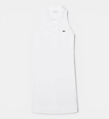 Robe polo sans manches en Piqué Lacoste