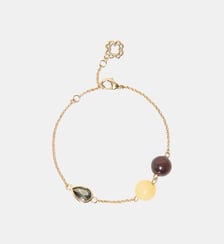 Bracelet à détails perles et strass Maje