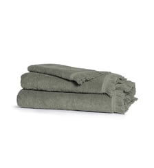 Serviette de toilette 100% Coton, INSTANT NATURE Blanc Cerise