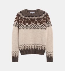 Pull épais imprimé géométrique - ROA Gerard Darel