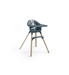 Chaise haute Stokke® Clikk™ bleue fjord (Fjord Blue) Stokke