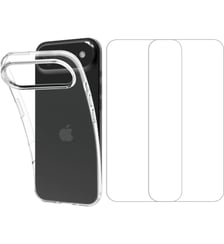 Pack iPhone Air coque + verre trempé X2 Essentiel B