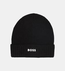 Bonnet tricot avec sigle BOSS Kidswear
