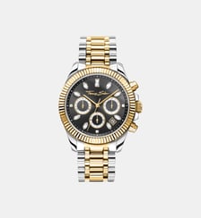 Montre Divine Chrono, placage doré et cadran Thomas Sabo