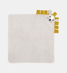 Serviette à capuche lion Kindsgut