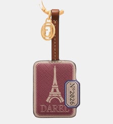 Charm en toile enduite et cuir –DAREL 26 Gerard Darel