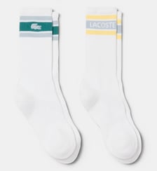 Chaussettes côtelées pack de 2 Lacoste