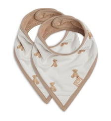 Lot de 2 bavoirs bandana Jollein