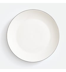 Lot de 4 assiettes plates porcelaine La Redoute Interieurs